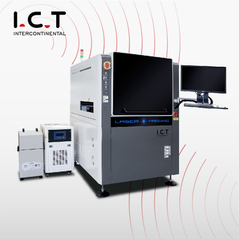 ​I.C.T-400 |섬유 이산화탄소 UV 레이저 마킹 머신