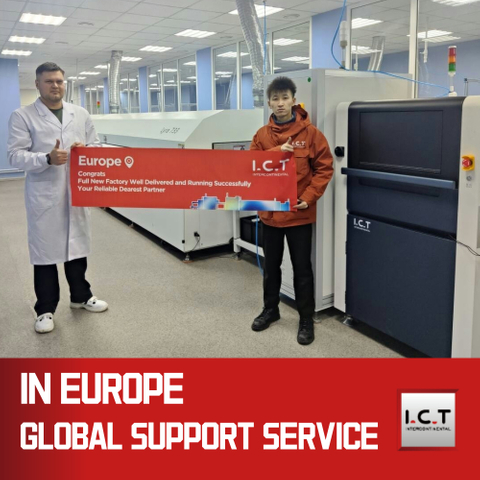 I.C.T-AI-4540 | 시각 광학 시스템 DIP 반전 카메라 온라인 AOI 기계