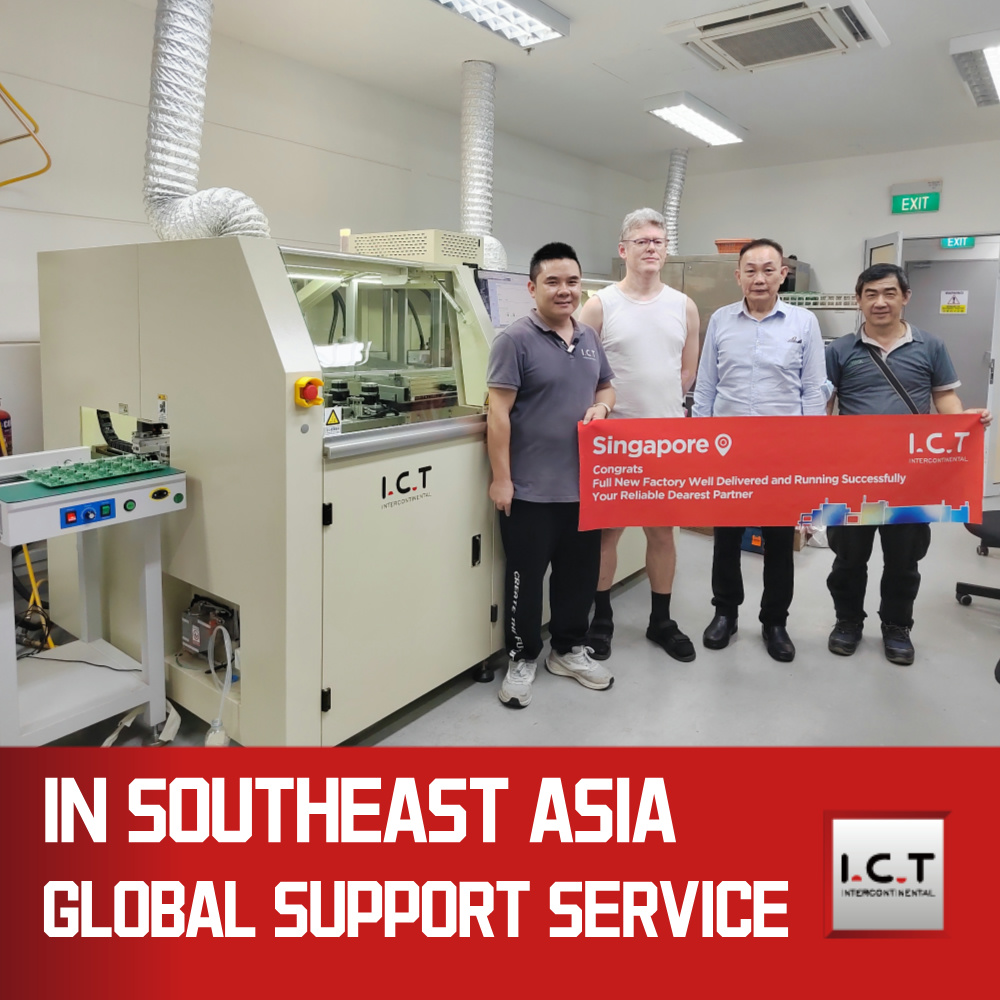 높은 안정성 I.C.T 최고 프로모션 선택적 납땜 기계 PCB 납땜 기계 저렴한 가격