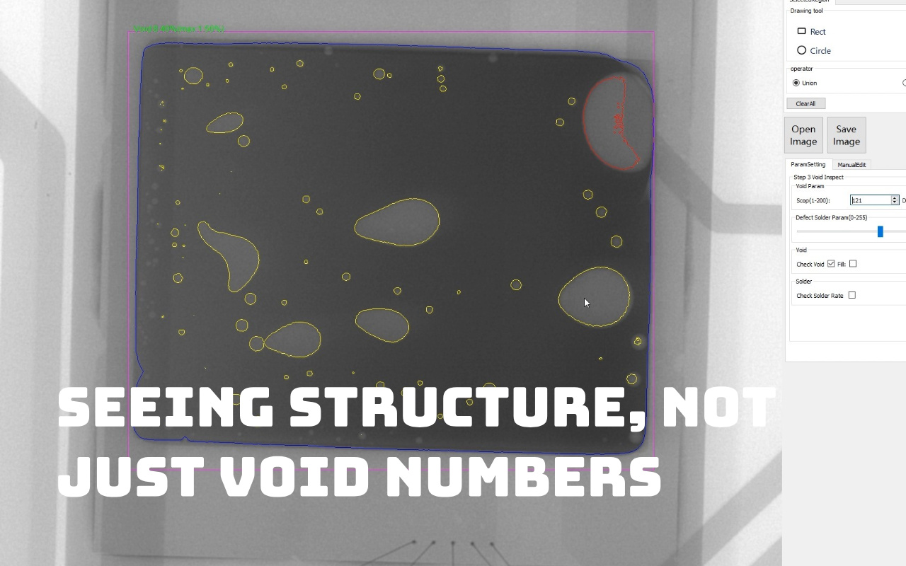 2. X선이 BGA 공극에 대해 실제로 밝혀주는 것