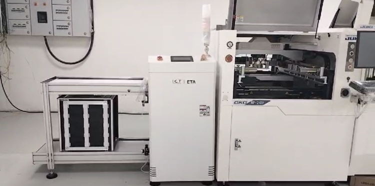 I.C.T PCB Juki를 사용한 처리기