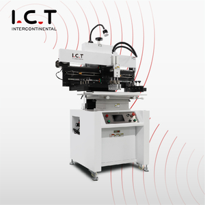 I.C.T-P6丨반자동 SMD 솔더 페이스트 인쇄기 SMT 프린터