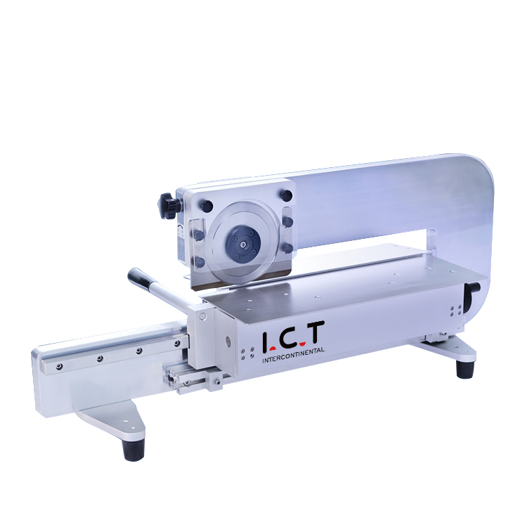 I.C.T |반자동 PCB 패널 형태 V-cut 기계