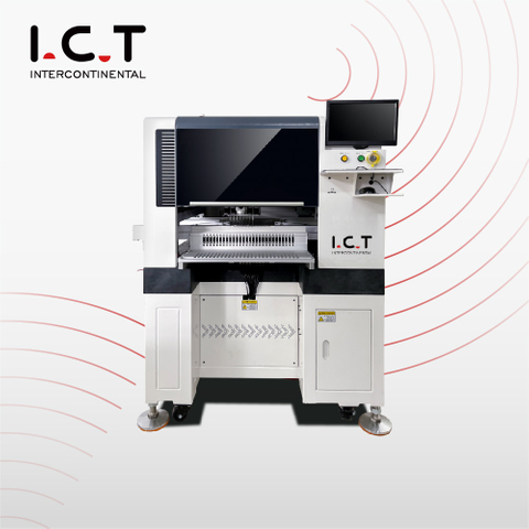 I.C.T |태양광 발전소용 픽 앤 플레이스 머신 LED 전구 SMT 보완 머신