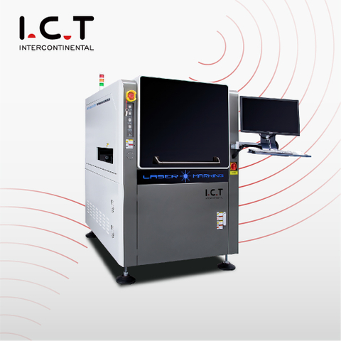 ​I.C.T-400 |섬유 이산화탄소 UV 레이저 마킹 머신