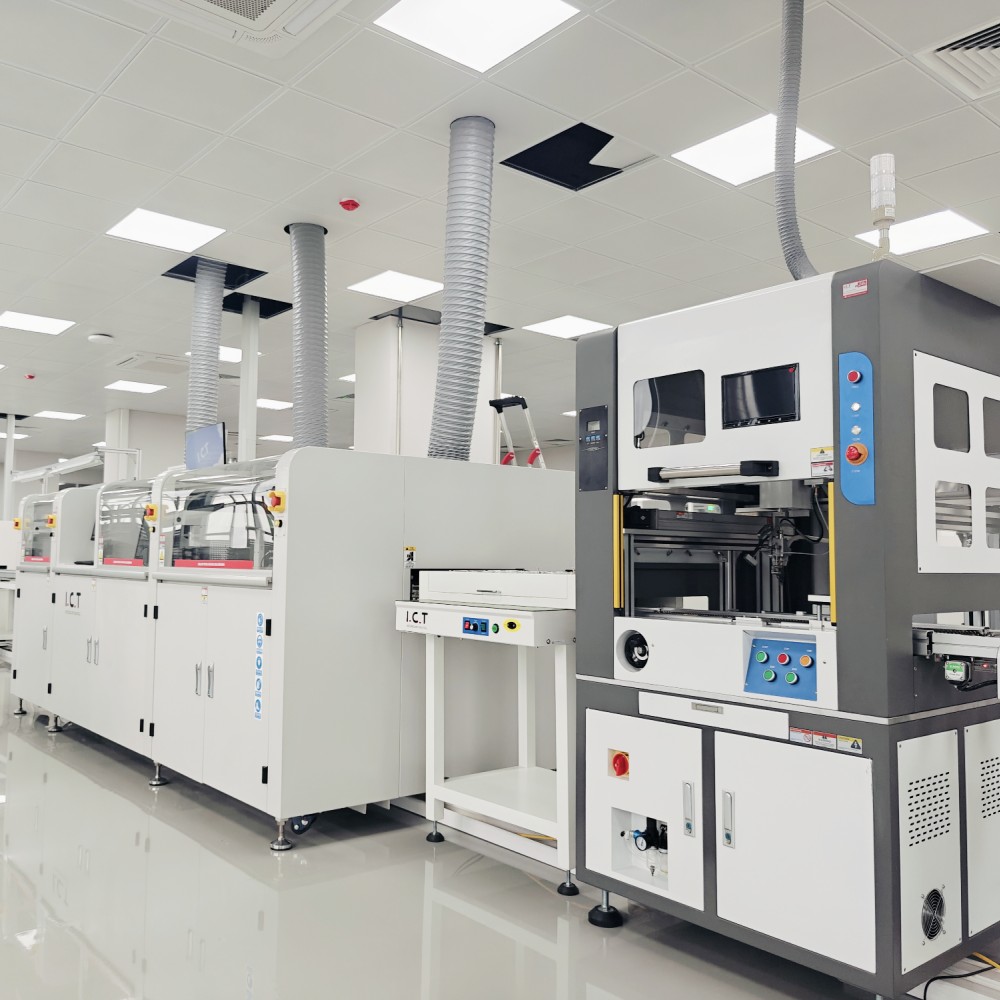 I.C.T-SS430 | 오프라인 선택적 웨이브 납땜 기계 중국 공급 업체