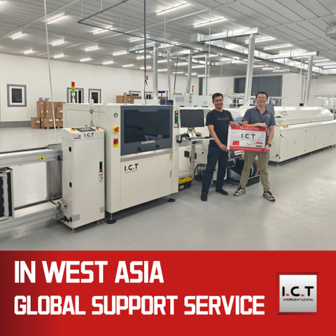I.C.T | 검사 컨베이어 이중 차선 PCB 보드 셔틀 컨베이어