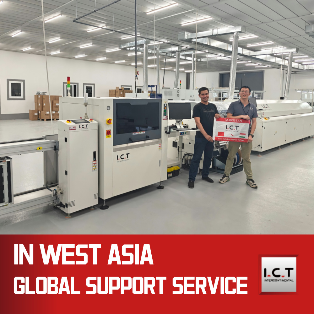 I.C.T | 완전 자동 SMT 소형 PCB 상자 짐을 싣는 사람