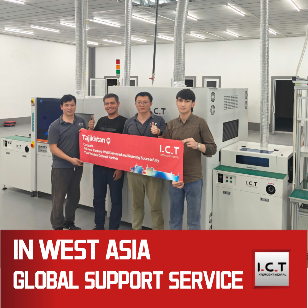 I.C.T | PCB 디스태커 컨베이어 SMT 500m 주도 컨베이어 