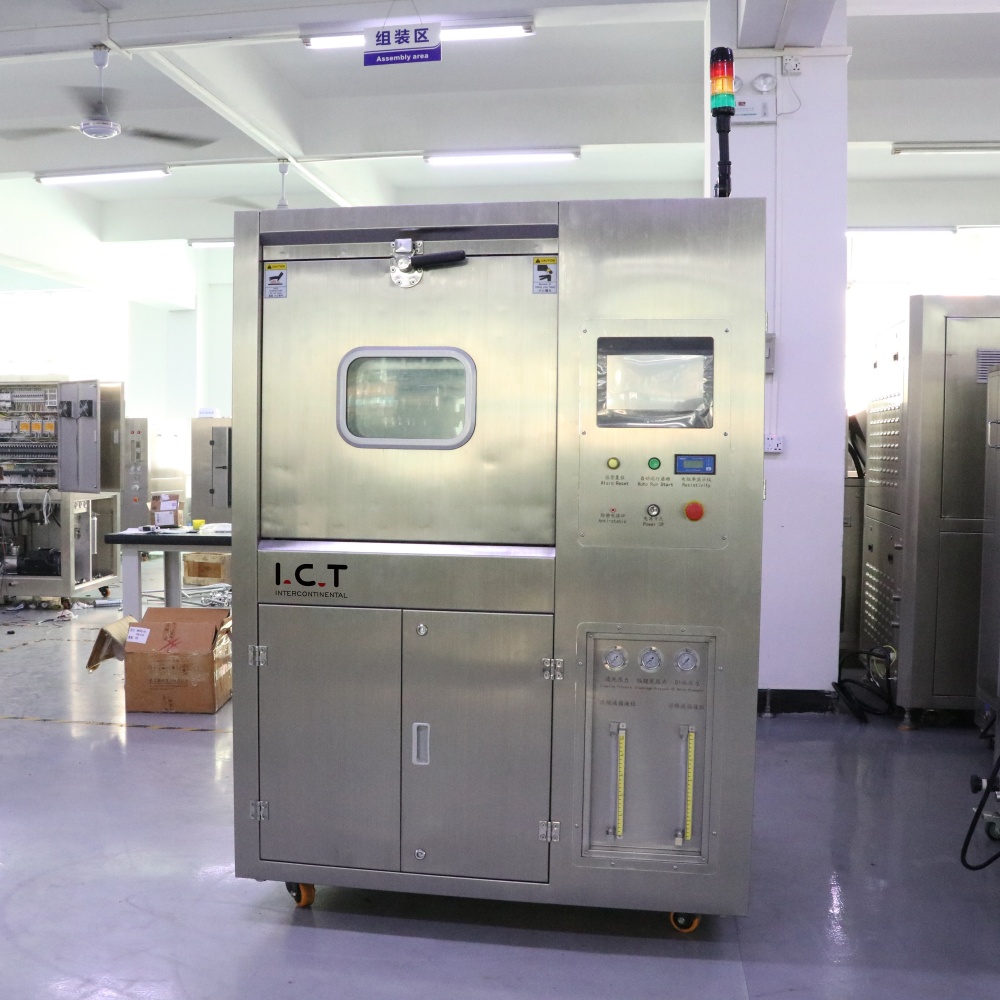 SMT/THT 용접 PCBA의 고급 오프라인 청소 기계