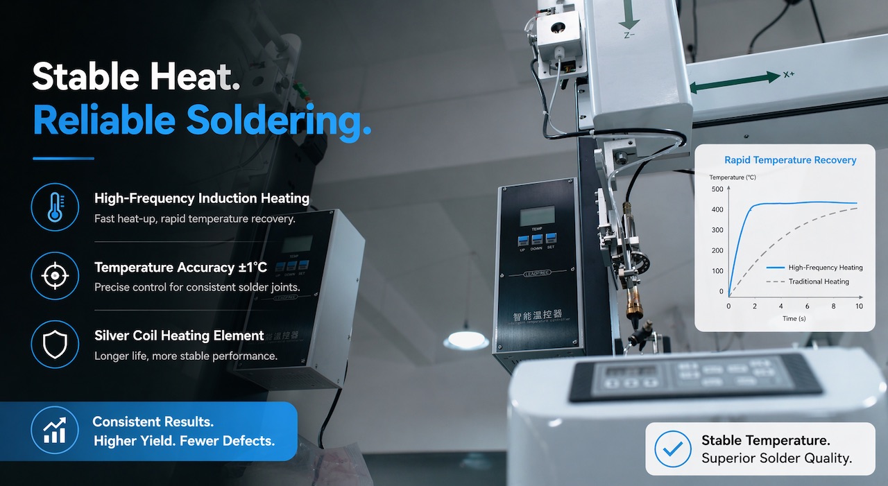 1-2 Stable Heat Reliable Soldering 1-2 안정적인 열 신뢰성 있는 납땜