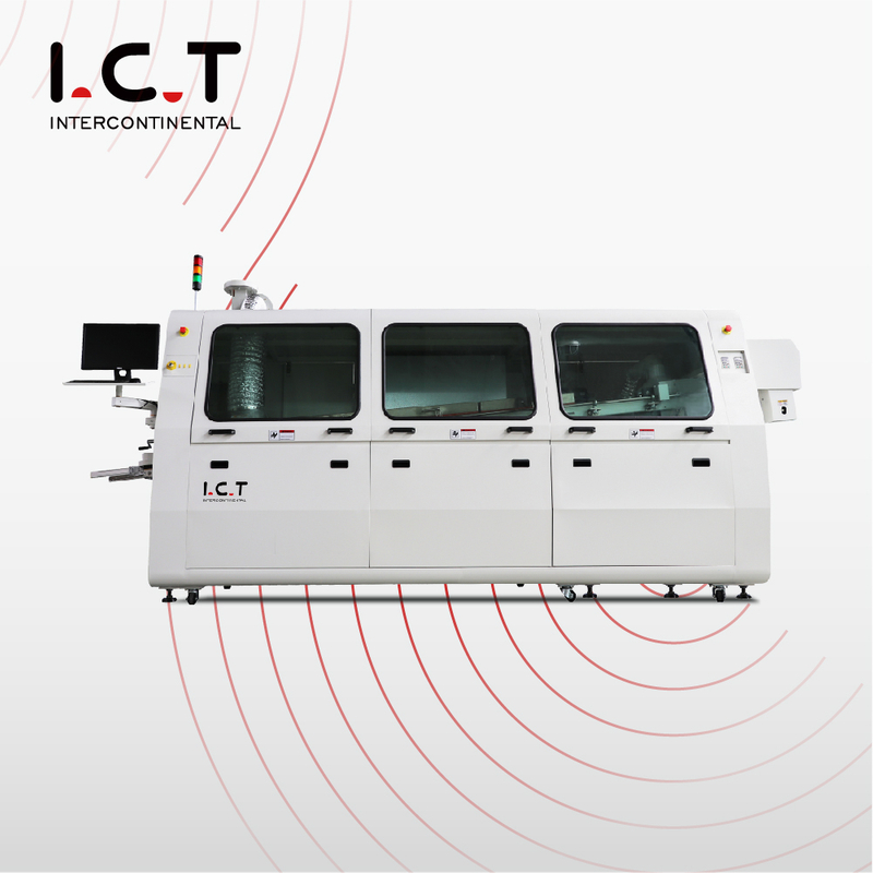 I.C.T-Acrab350 | High Stability DIP PCB Nitrogen Wave Soldering Machine