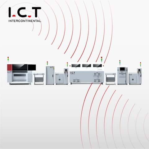I.C.T |Fuji 전자동 소형 SMT 생산 라인 장비