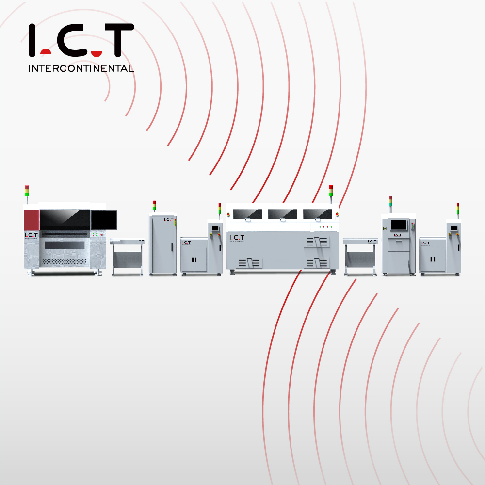 I.C.T |TV 패널용 43인치 LCD TV 조립 라인