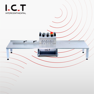 I.C.T-MLS1200 |수동 V 모양의 홈 절단 PCB 보드 분리기 기계