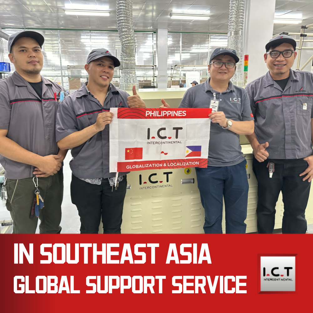 I.C.T | 파 납땜 기계 판매를 위한 이중 땜납 담그기 기계에 있는 고품질 코드 시스템