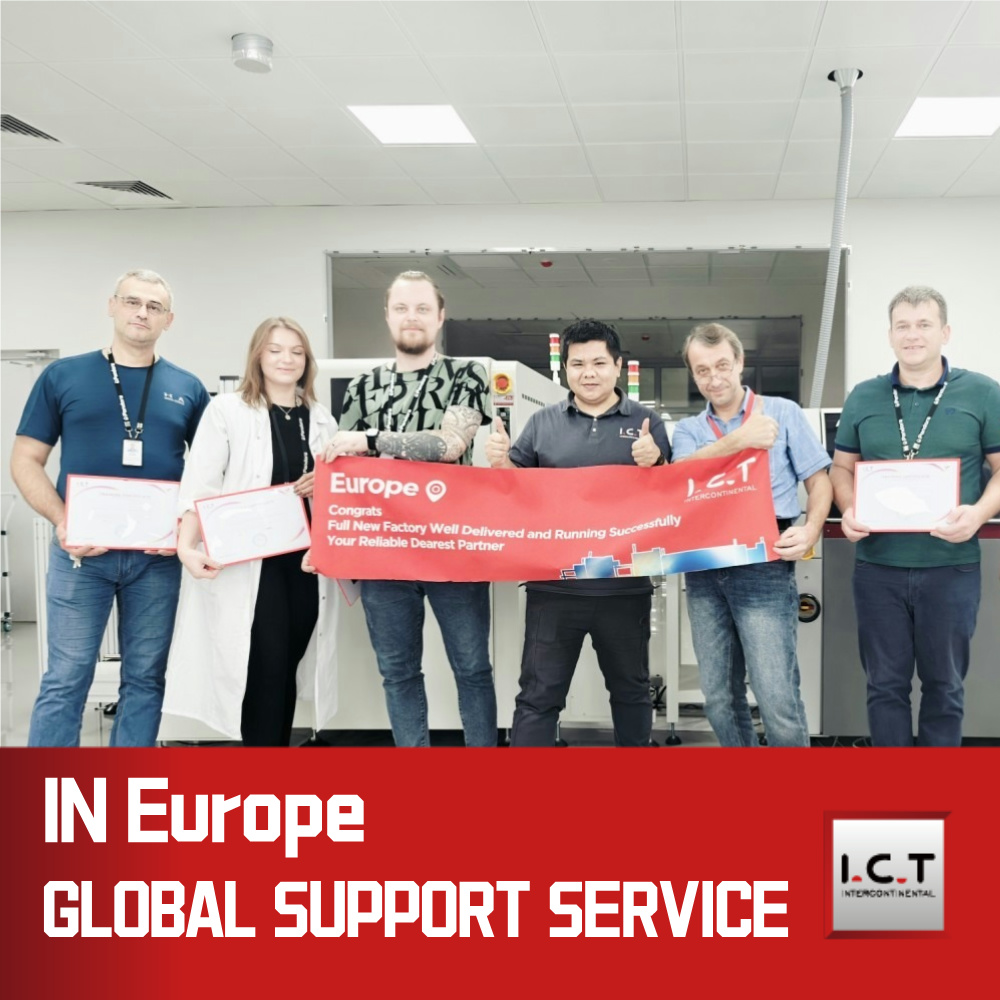 I.C.T | 열기 리플로우 납땜 기계