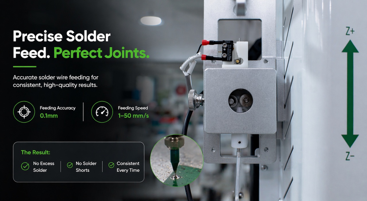1-3 Precise Solder Feed Perfect Joints 1-3 정밀한 솔더 피드 완벽한 조인트