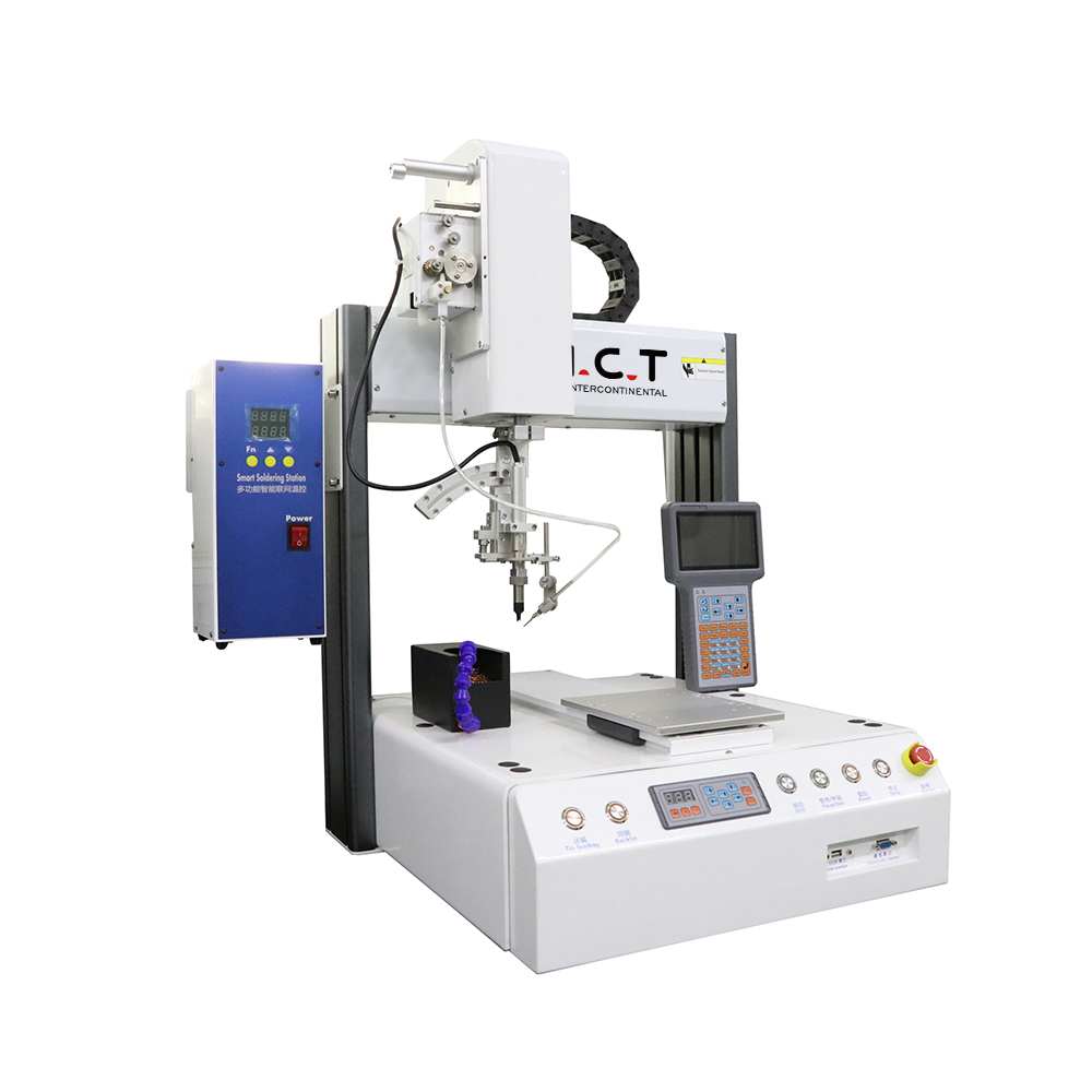 I.C.T |PCB 자동 납땜 로봇 5축