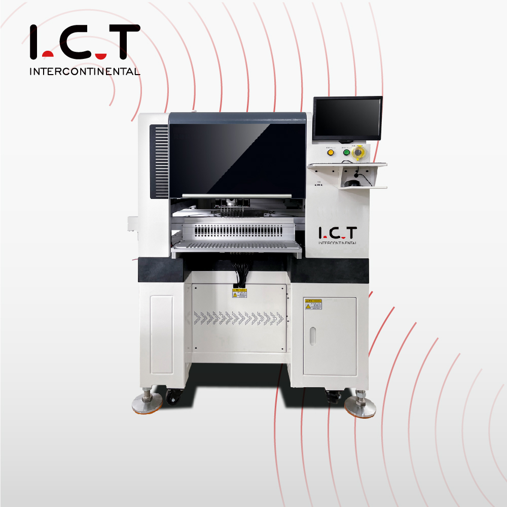ICT |가장 저렴한 프로토 타입 픽 앤 플레이스 LED 조명 제작 기계 SMD 웨이퍼 칩 XY 기계
