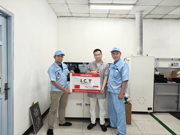 I.C.T 인도네시아의 Depaneling Machine을 사용한 EMS에 대한 글로벌 지원