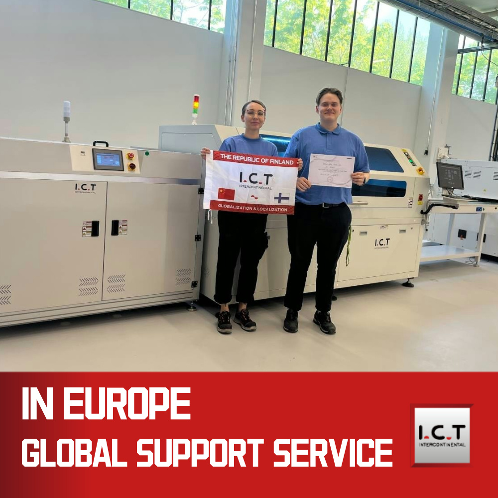 I.C.T-1200 | 1.2미터 SMT 완전 자동 LED 스텐실 프린터