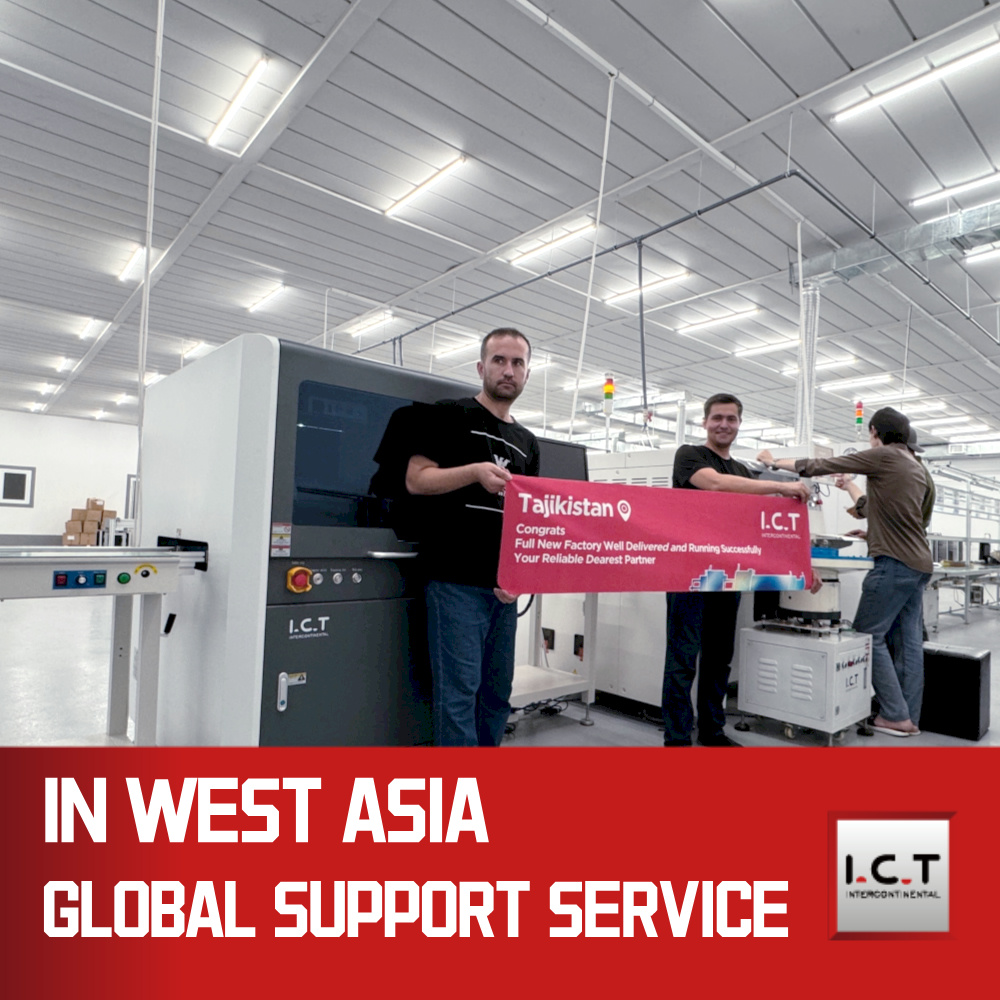 I.C.T | 자동 디지털 Ai 디스펜서 SMT 접착제 기계 시스템 시간 설정