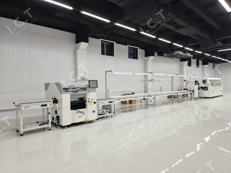 I.C.T 우즈베키스탄 DIP 생산 라인