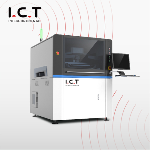 I.C.T |스텐실 프린터 솔더 페이스트 고정밀 SMT 스텐실 프린터 자동 PCB 프린터