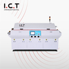I.C.T|8개의 가열 구역 SMT 용접 기계가 있는 라디에이터 리플로우 납땜 오븐