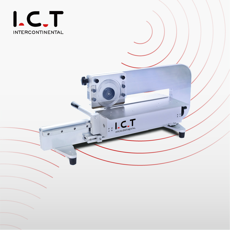 I.C.T |자동 PCB 패널 리드 V-컷 절단기