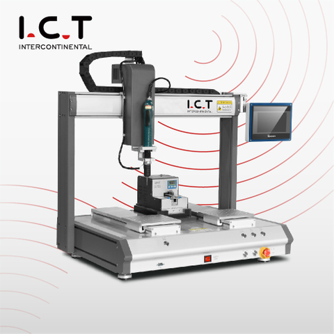 I.C.T |흡착 이중 플랫폼 나사 로봇 악기 기계