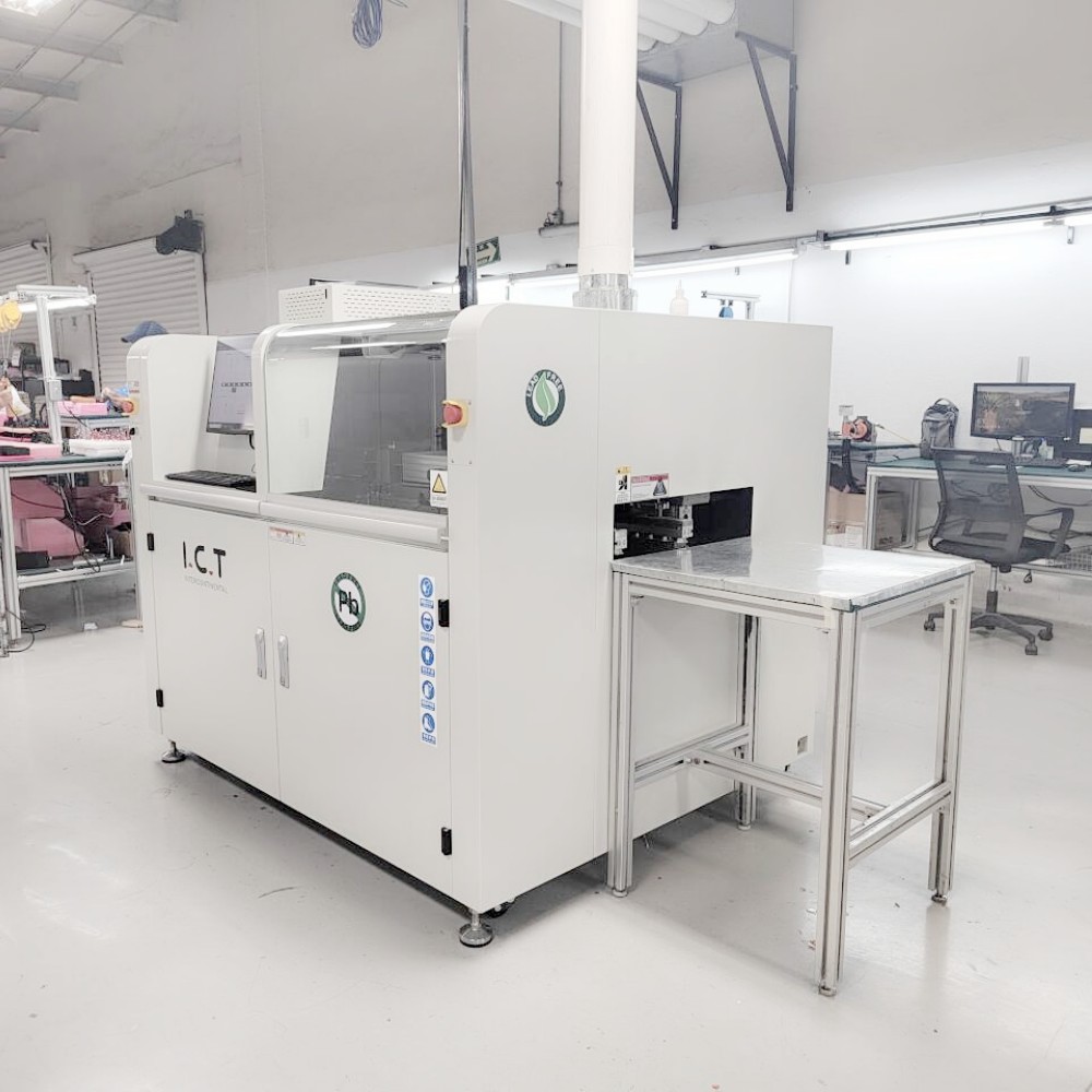 I.C.T-SS550 | 완전 자동 온라인 선택적 웨이브 납땜 기계 