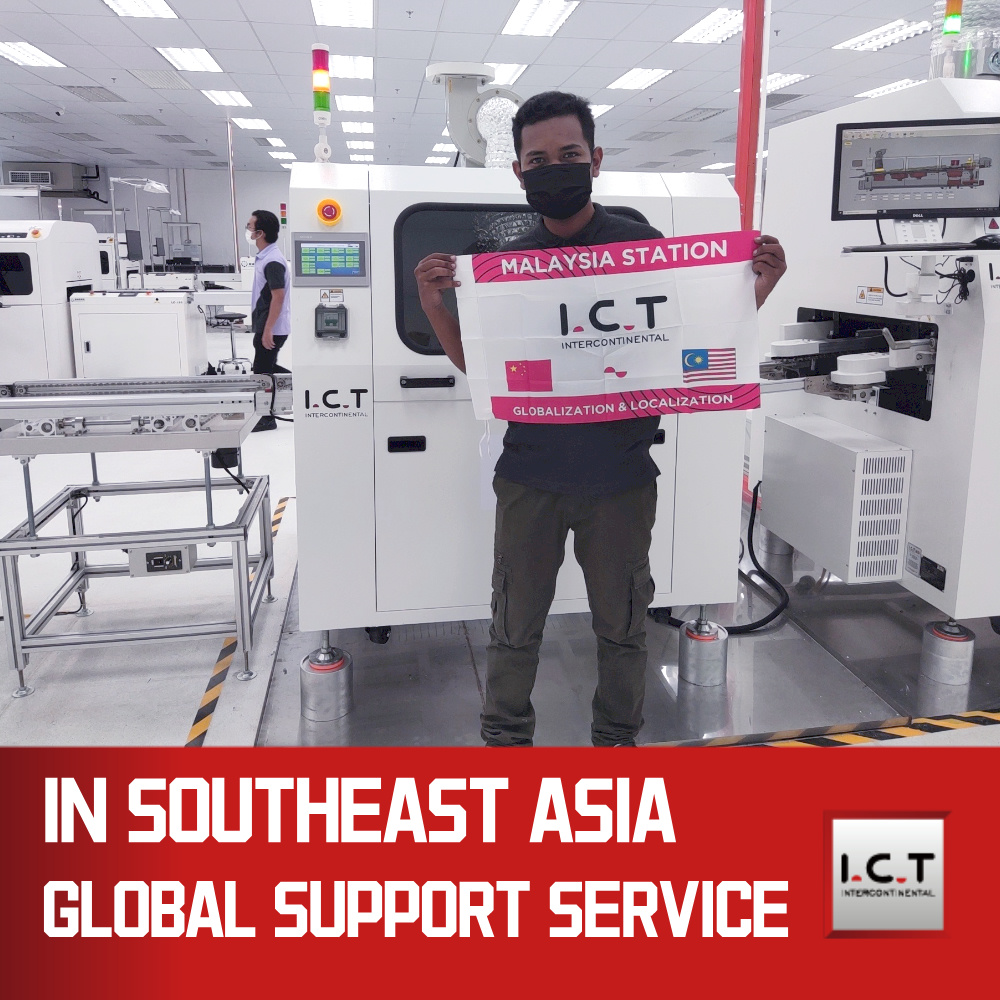 I.C.T | 고품질 PCB DIP 납땜 기계 납땜 오븐 웨이브 공급업체