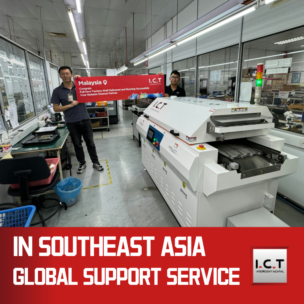 I.C.T | Kik 썰물 오븐 프로파일러 썰물 납땜 오븐 기계 비용 효율적