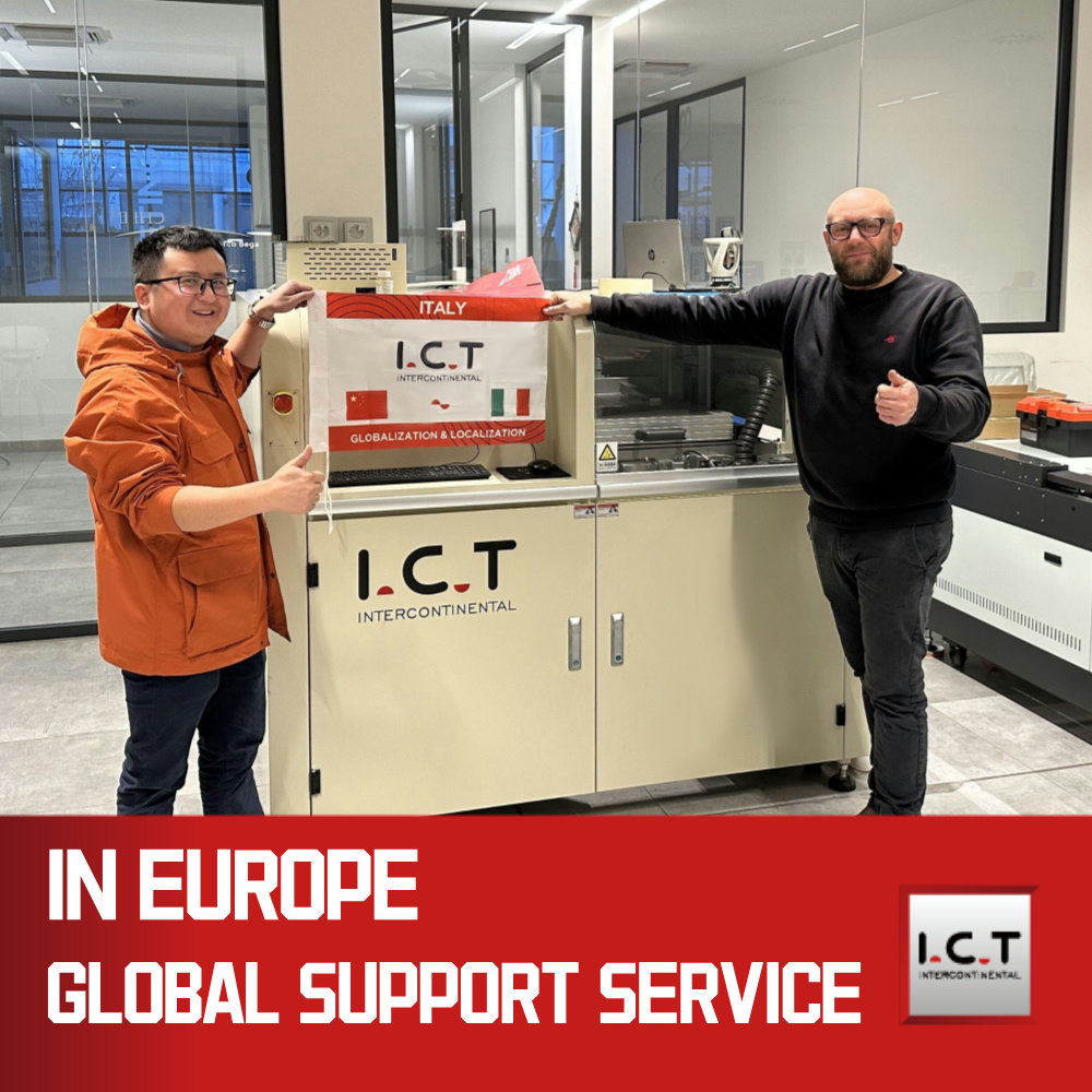 I.C.T -SS540 | 온라인 선택파 솔더링 머신 