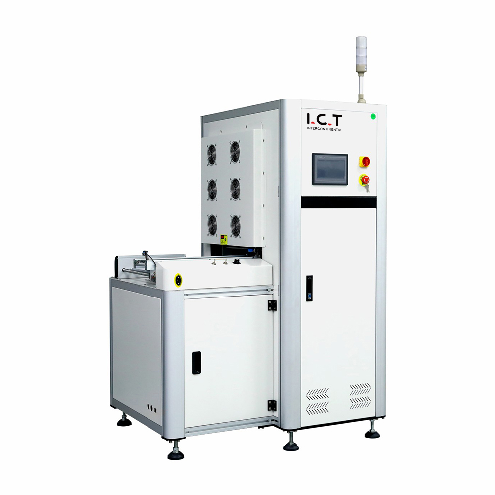 I.C.T |SMT 생산 라인용 LGPlasma용 자동 완충기 보드 기계