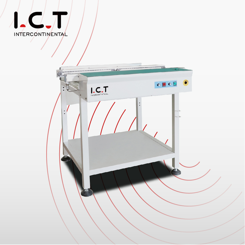 I.C.T |PCB 탄창 롤러 컨베이어