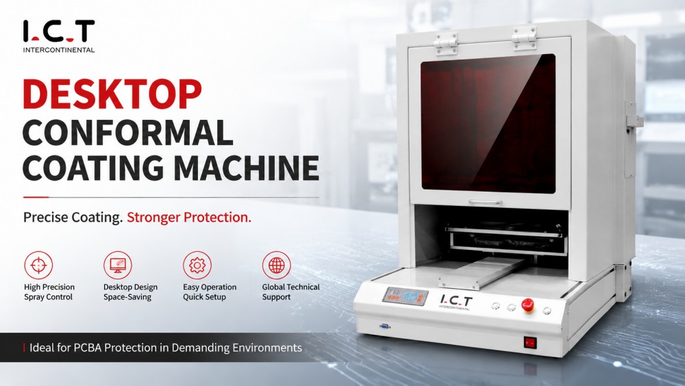 I.C.T Desktop coating machine I.C.T 데스크탑 코팅 기계