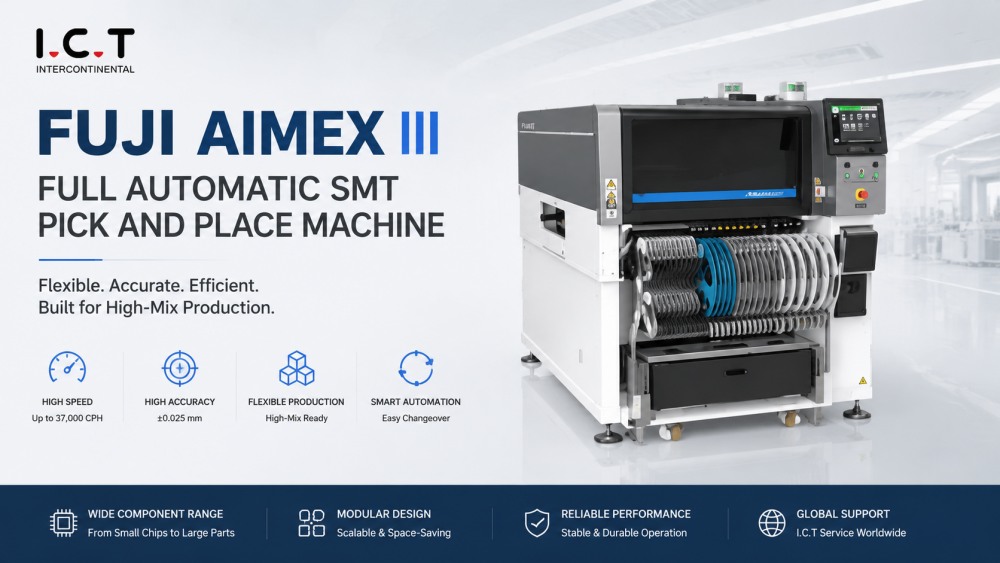 FUJI AIMEX III Smt 픽 앤 플레이스 머신