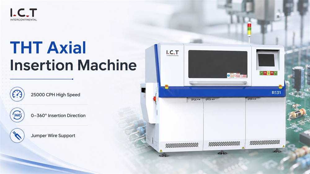 I.C.T THT Axial Insertion Machine I.C.T THT 축삽입기