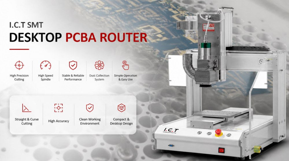 ICT 데스크톱 PCBA 라우터