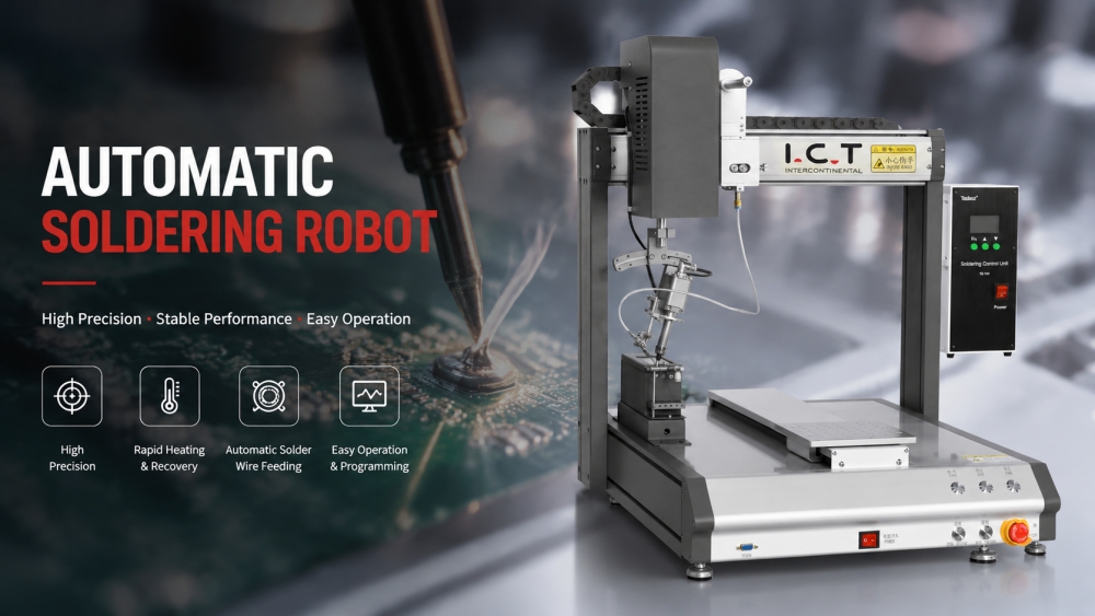 I.C.T Automatic Soldering Robot I.C.T 자동 납땜 로봇