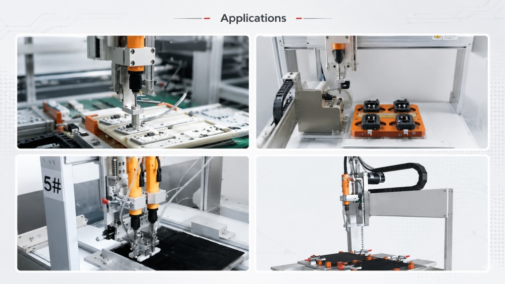 Automatic Screwing Robot applications 자동 나사 체결 로봇 응용