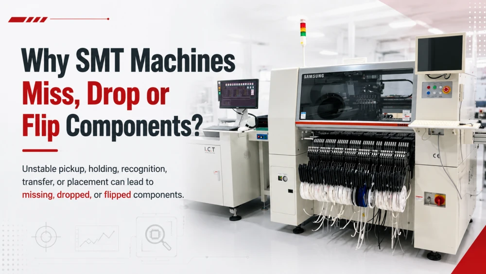 SMT 기계 Miss Drop 또는 Flip Components.webp