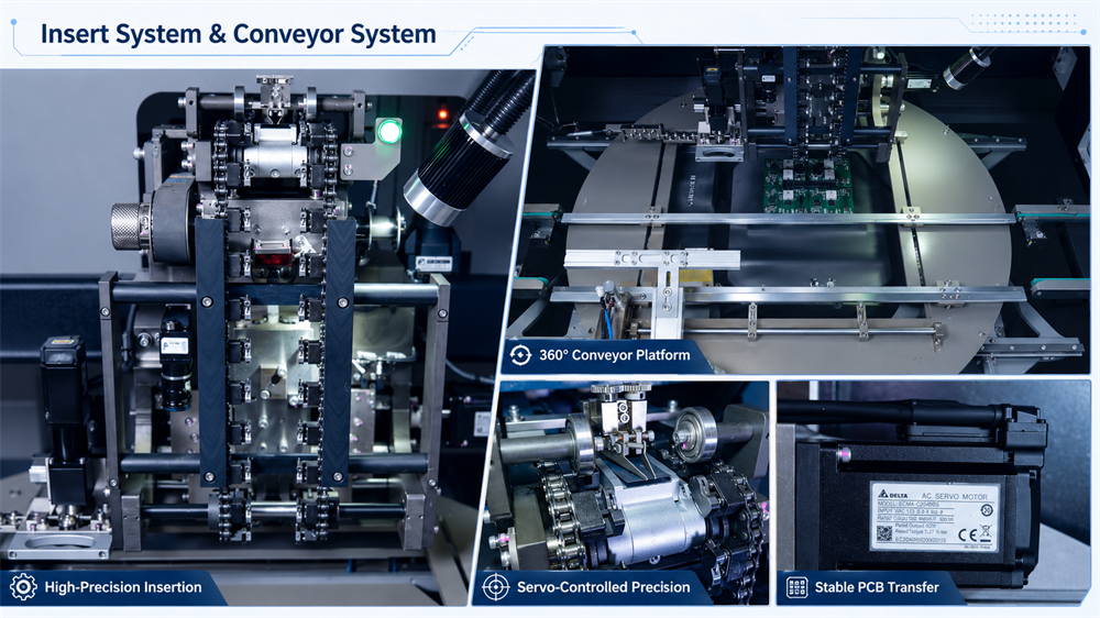 Insert System And Conveyor System 시스템 및 컨베이어 시스템 삽입