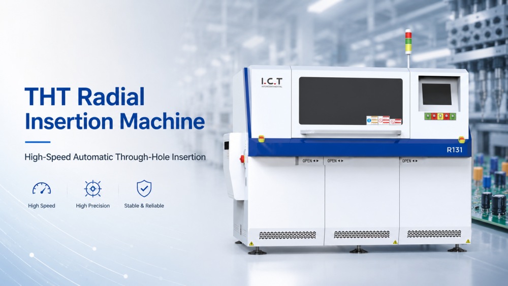 THT Radial Insertion Machine THT 방사형 삽입 기계
